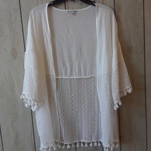 Moral fiber cardigan